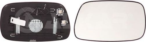 Зеркальное стекло бокового зеркала Alkar правое для Toyota Corolla E120, E130 2001-2004. Артикул 6432261