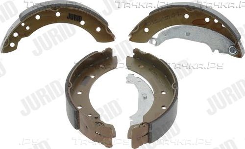 Тормозные колодки Jurid задние для Renault Logan II 2007-2026. Артикул 362318J