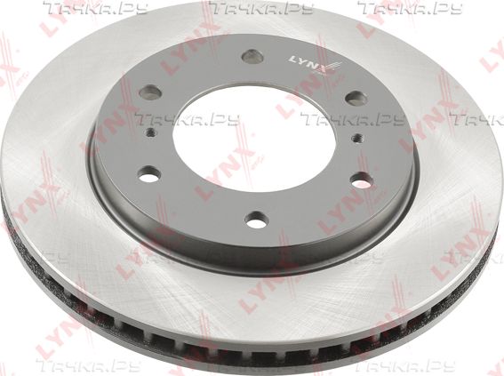 Тормозной диск LYNXauto передний для Mitsubishi L200 IV 2005-2015. Артикул BN-1762