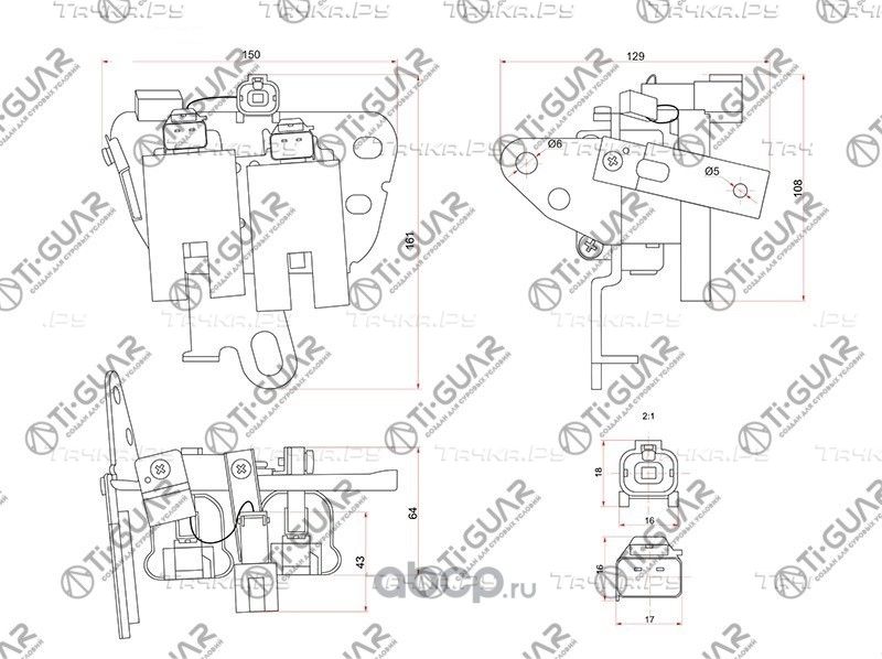 Катушка зажигания (TI-Guar). Артикул TG2730123510