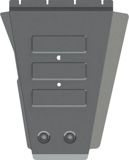 Защита алюминиевая Шериф (4 мм) для КПП Mercedes-Benz GLC-Класс 2015-2022. Артикул 13.3680