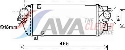Интеркулер AVA. Артикул HY4293