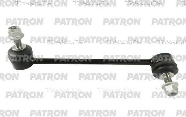 Стойка (тяга) стабилизатора Patron задняя левая для Jaguar XE I 2015-2026. Артикул PS40133L