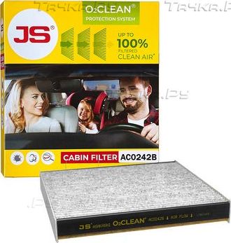 Салонный фильтр JS Asakashi для Cadillac Escalade IV 2014-2026. Артикул AC0242B