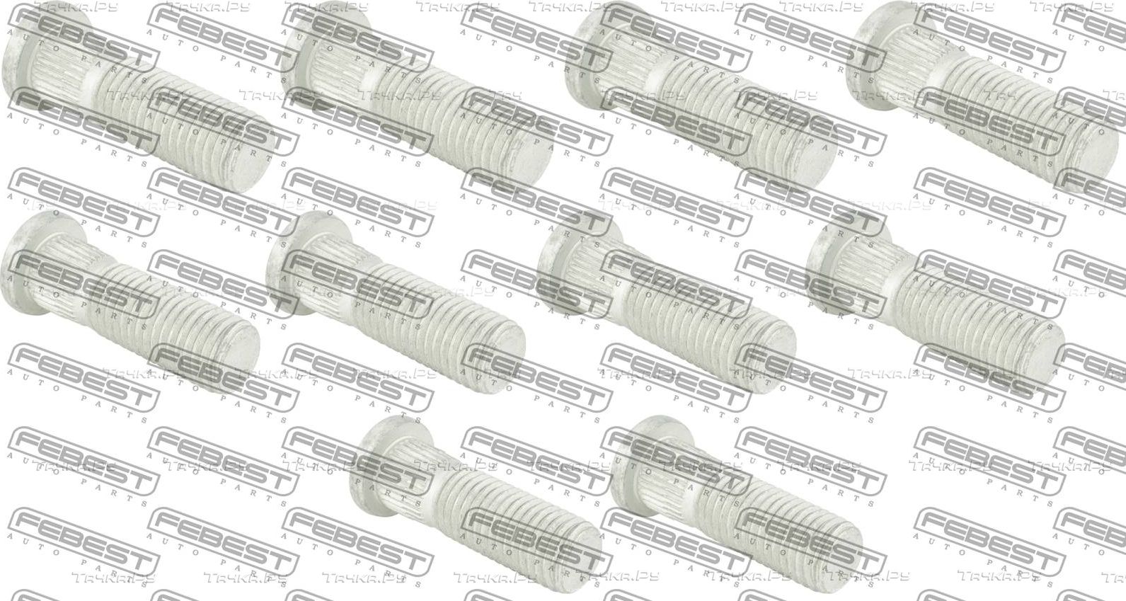 Шпилька колеса (болт ступицы) Febest для Acura RSX I 2002-2006. Артикул 0384-001-PCS10