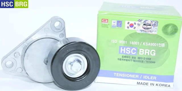 Ролик натяжной ремня кондиционера GM Lacetti, Aveo 1,4-1,6 (Hscbrg). Артикул 73020