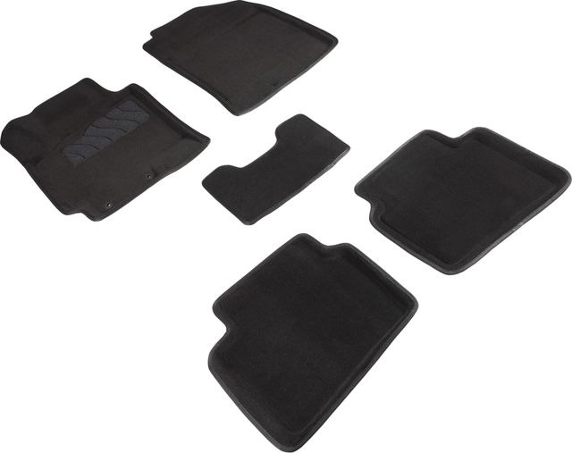 Коврики Seintex 3D ворсовые для салона Hyundai Solaris II 2017-2026. Артикул 88511