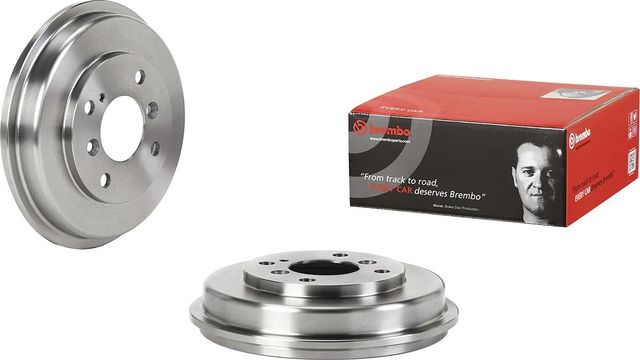 Тормозной барабан Brembo ESSENTIAL LINE задний для Ford Fiesta VI 2008-2019. Артикул 14.F041.20