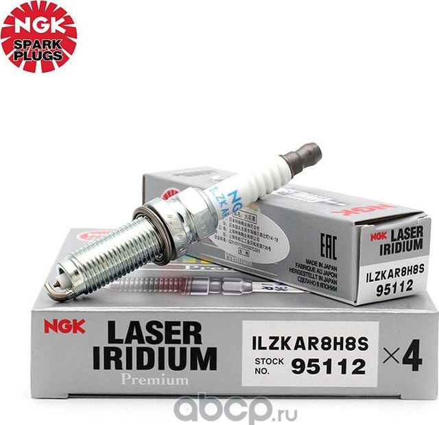 Свеча зажигания (NGK) NGK. Артикул ILZKAR8H8S