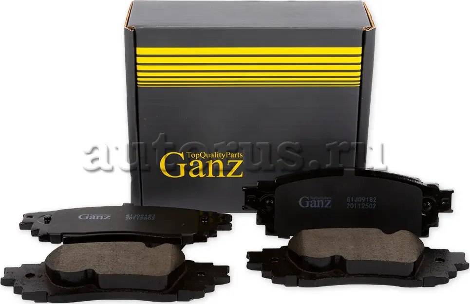 Колодки торм.зад. (Ganz). Артикул GIJ09182
