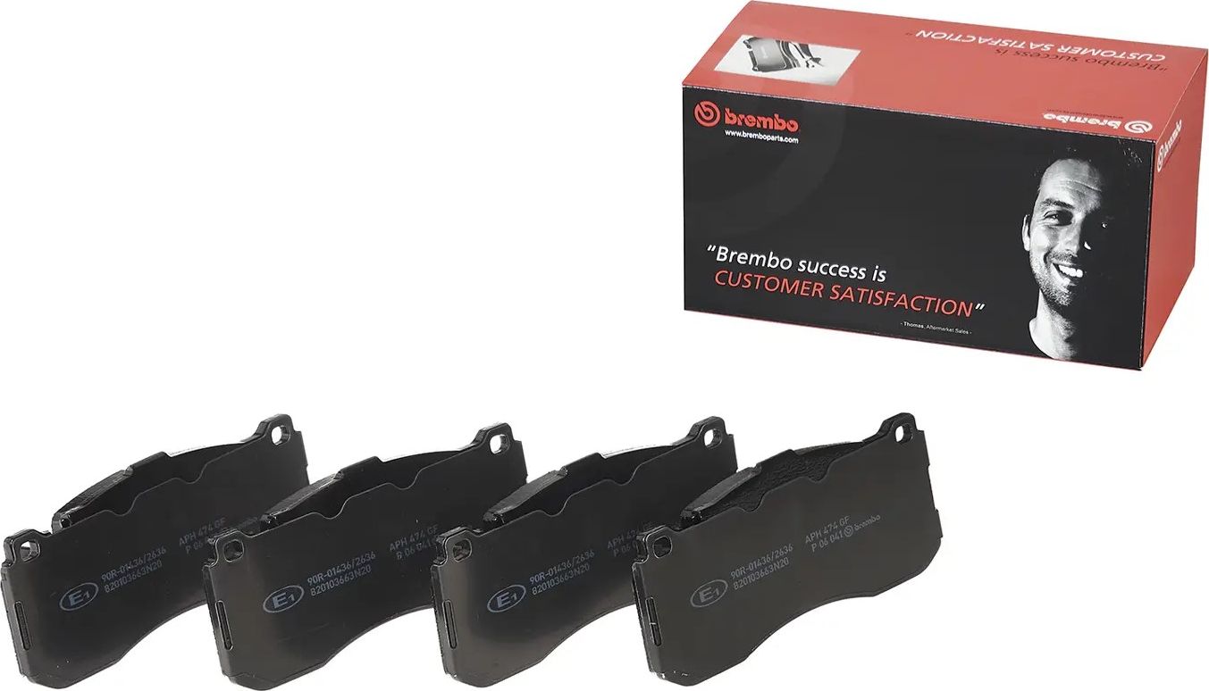 Тормозные колодки Brembo PRIME LINE. Артикул P 06 041