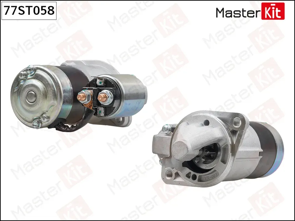 Стартер HYUNDAI/MITSUBISHI 1.2кВт. (Master KIT) Master KIT. Артикул 77ST058
