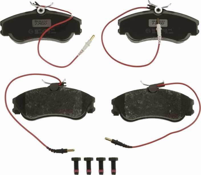 Тормозные колодки TRW COTEC. Артикул GDB1260