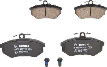 Тормозные колодки Bosch. Артикул 0 986 466 700