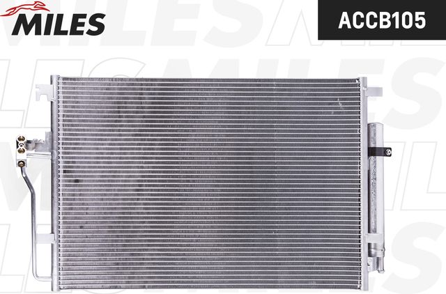 Радиатор кондиционера (конденсатор) Miles для Volkswagen Crafter I 2006-2016. Артикул ACCB105