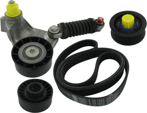 Приводной ремень поликлиновой с роликами (комплект) SKF. Артикул VKMA 34030