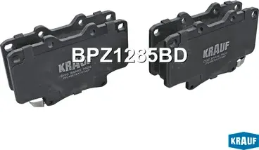 Колодки тормозные дисковые (Krauf). Артикул BPZ1285BD