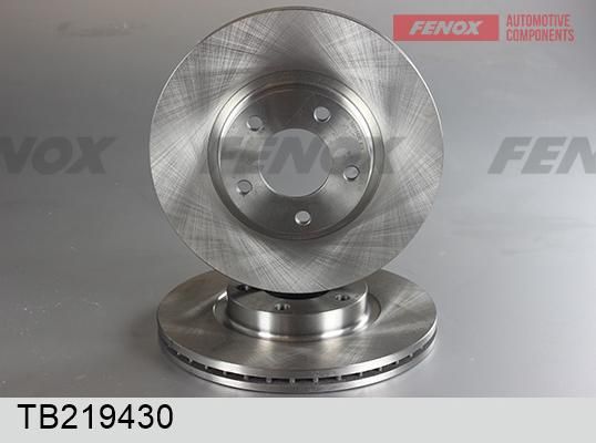 Тормозной диск Fenox передний для Mazda 3 I (BK) 2003-2009. Артикул TB219430