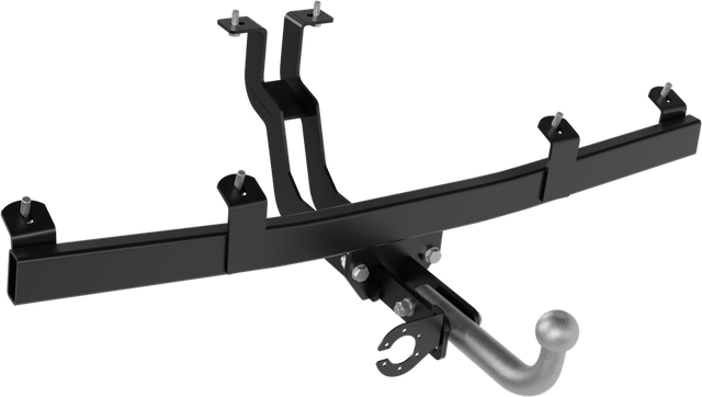 Фаркоп PT Group с крашеной балкой и оцинкованным крюком для Lada Niva 2020-2021. Артикул LNT-09-991528.00Black