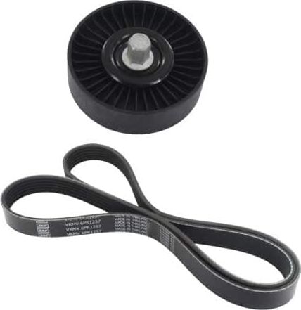 Приводной ремень поликлиновой с роликами (комплект) SKF для Kia Cerato III 2013-2026. Артикул VKMA 65038