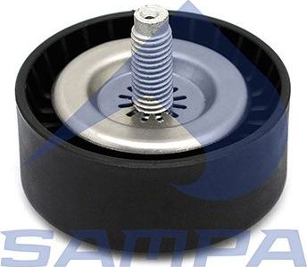 Натяжной ролик (натяжитель) приводного поликлинового ремня Sampa. Артикул 204.044