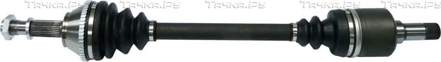 Полуось (привод в сборе, приводной вал) SKF передняя левая для Peugeot Boxer II (230) 1994-2002. Артикул VKJC 5142