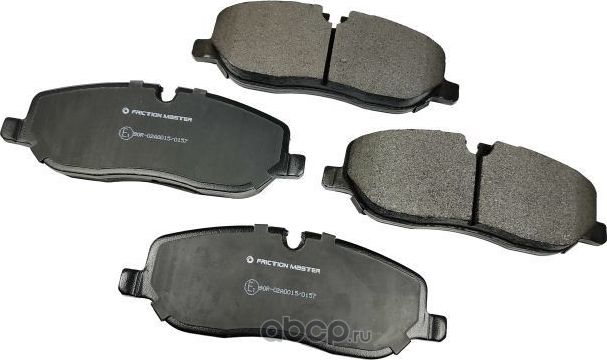 Колодки тормозные дисковые (Frictionmaster). Артикул MKD1098