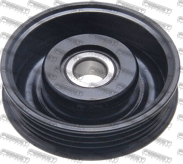 Натяжной ролик (натяжитель) приводного поликлинового ремня Febest. Артикул 1287-H100