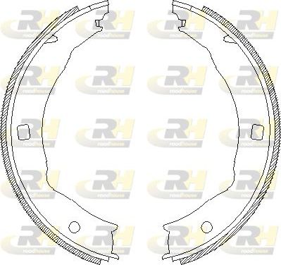 Колодки торм. бараб. Pe 406 95-04 RoadHouse. Артикул 4717.00
