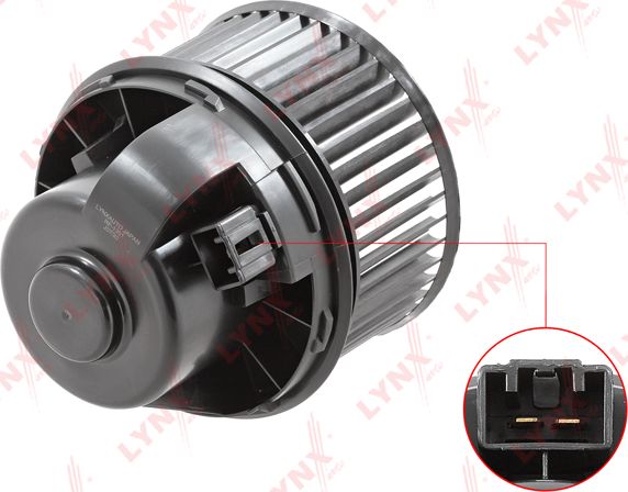 Вентилятор, мотор печки (отопителя) салона LYNXauto. Артикул RF-1301