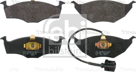 Тормозные колодки Febi Bilstein. Артикул 16620