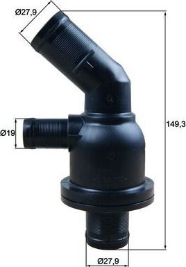 Термостат Mahle Behr для Smart Forfour II ((W453) 2014-2026. Артикул TH 55 87