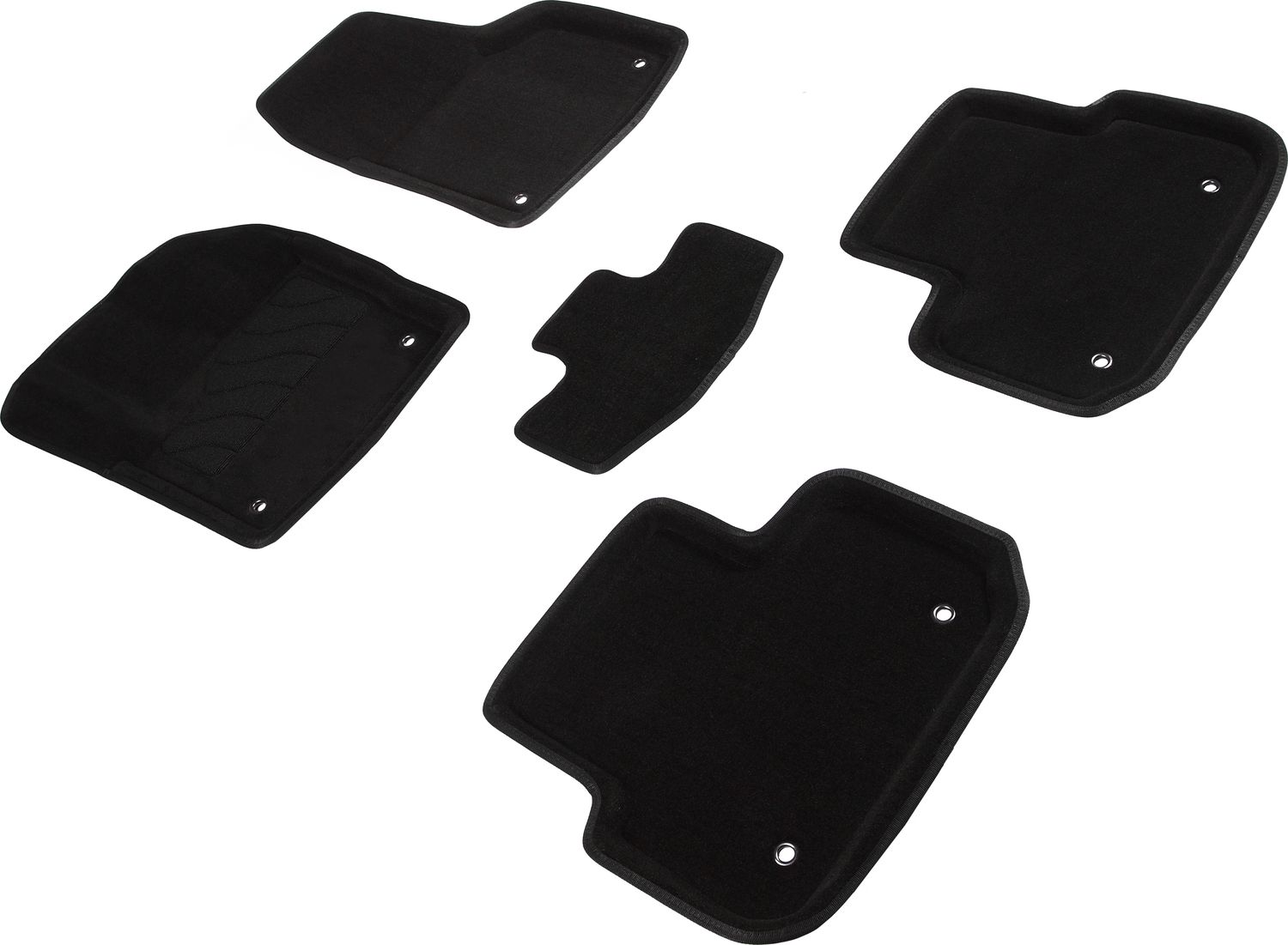Коврики текстильные 3D Seintex для салона Land Rover Discovery Sport 2014-2026. Артикул 90248