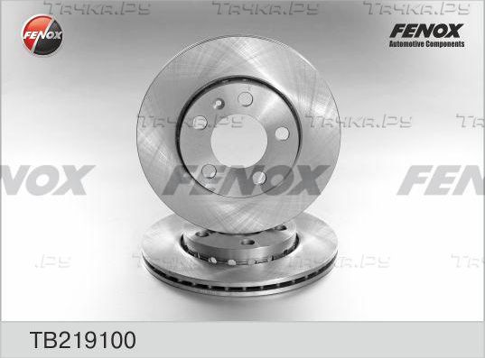 Тормозной диск Fenox. Артикул TB219100