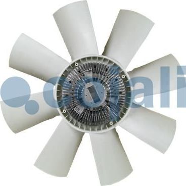 Вентилятор радиатора двигателя (в сборе) Cojali для Mercedes-Benz SK 1987-1996. Артикул 7035101