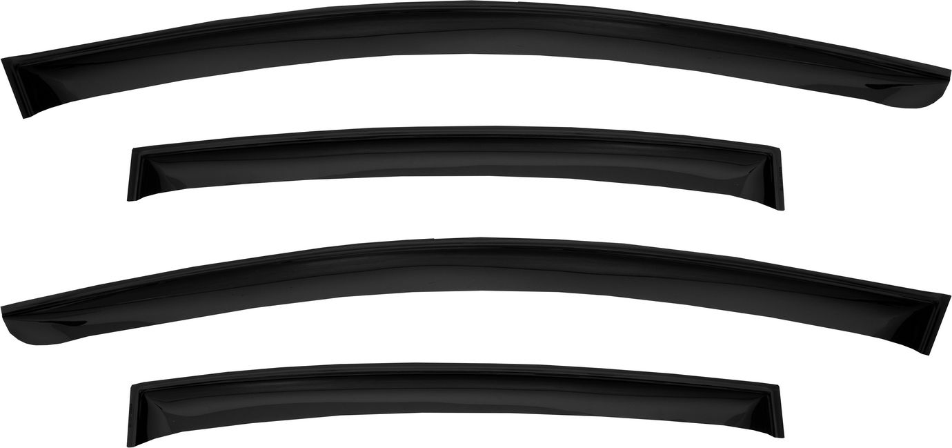 Дефлекторы REIN для окон (накладной скотч 3М) (4 шт.) Hyundai Elantra VI 2015-2026. Артикул REINWV1005