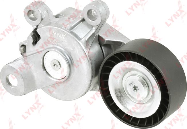 Натяжной ролик (натяжитель) приводного клинового зубчатого ремня LYNXauto. Артикул PT-3099