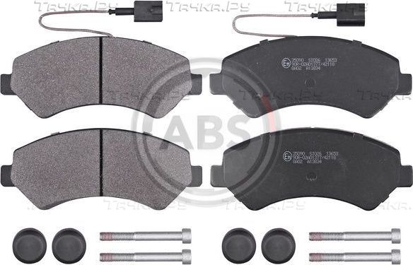 Тормозные колодки ABS. Артикул 35090