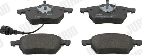 Тормозные колодки Jurid передние для Audi TT I (8N) 1998-2006. Артикул 571984J