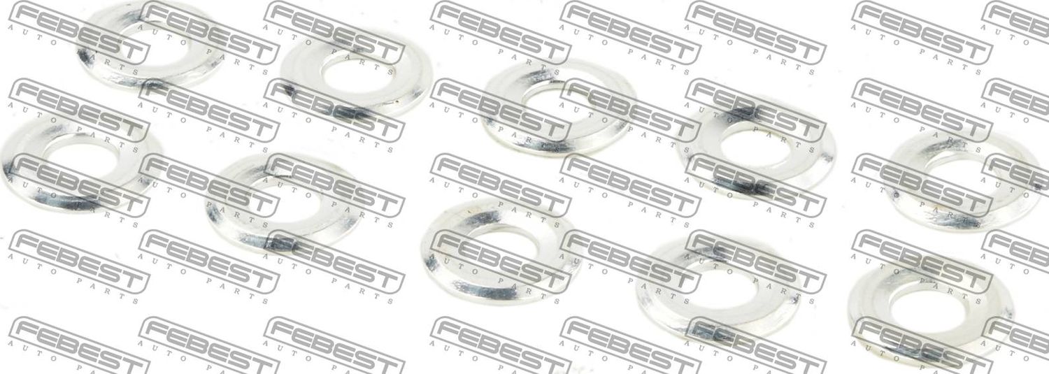 Кольца форсунок уплотнительные Febest для Toyota Land Cruiser Prado 120 2002-2010. Артикул RINGFL-016-PCS10