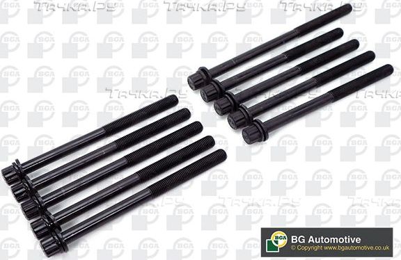 Комплект болтов ГБЦ BGA. Артикул BK4323
