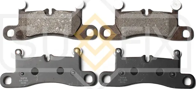 Колодки тормозные задние (Sufix). Артикул SX1405