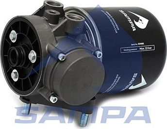 Осушитель воздуха пневмосистемы Sampa для Renault Kerax 1997-2026. Артикул 096.453
