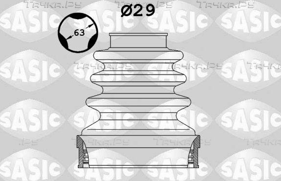 Пыльник ШРУСа внутренний Sasic для Peugeot 208 I 2012-2019. Артикул 2873883