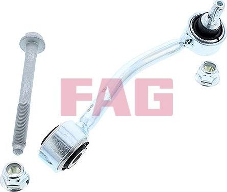 Стойка (тяга) стабилизатора Fag задняя левая для Porsche Cayenne II (958) 2010-2014. Артикул 818 0523 10