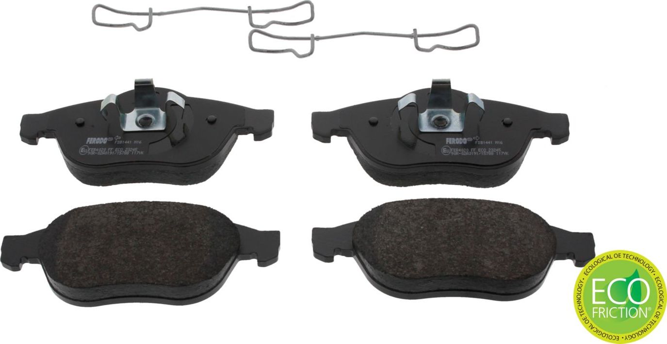 Тормозные колодки Ferodo Premier Eco Friction. Артикул FDB1441