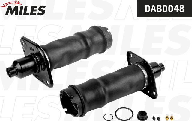 Пневмоподушка (пневморессора) Miles задняя для Audi S6 II (C5) 1999-2005. Артикул DAB0048