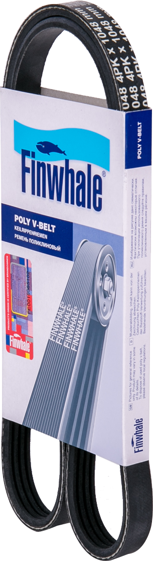 Приводной ремень поликлиновой Finwhale. Артикул BP4PK1048