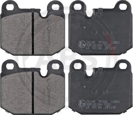 Тормозные колодки ABS передние для BMW 3 I (E21) 1977-1984. Артикул 36140