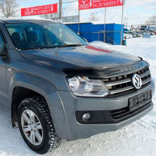 Дефлектор VT52 для капота Volkswagen Amarok 2010-2026. Артикул VW40VT